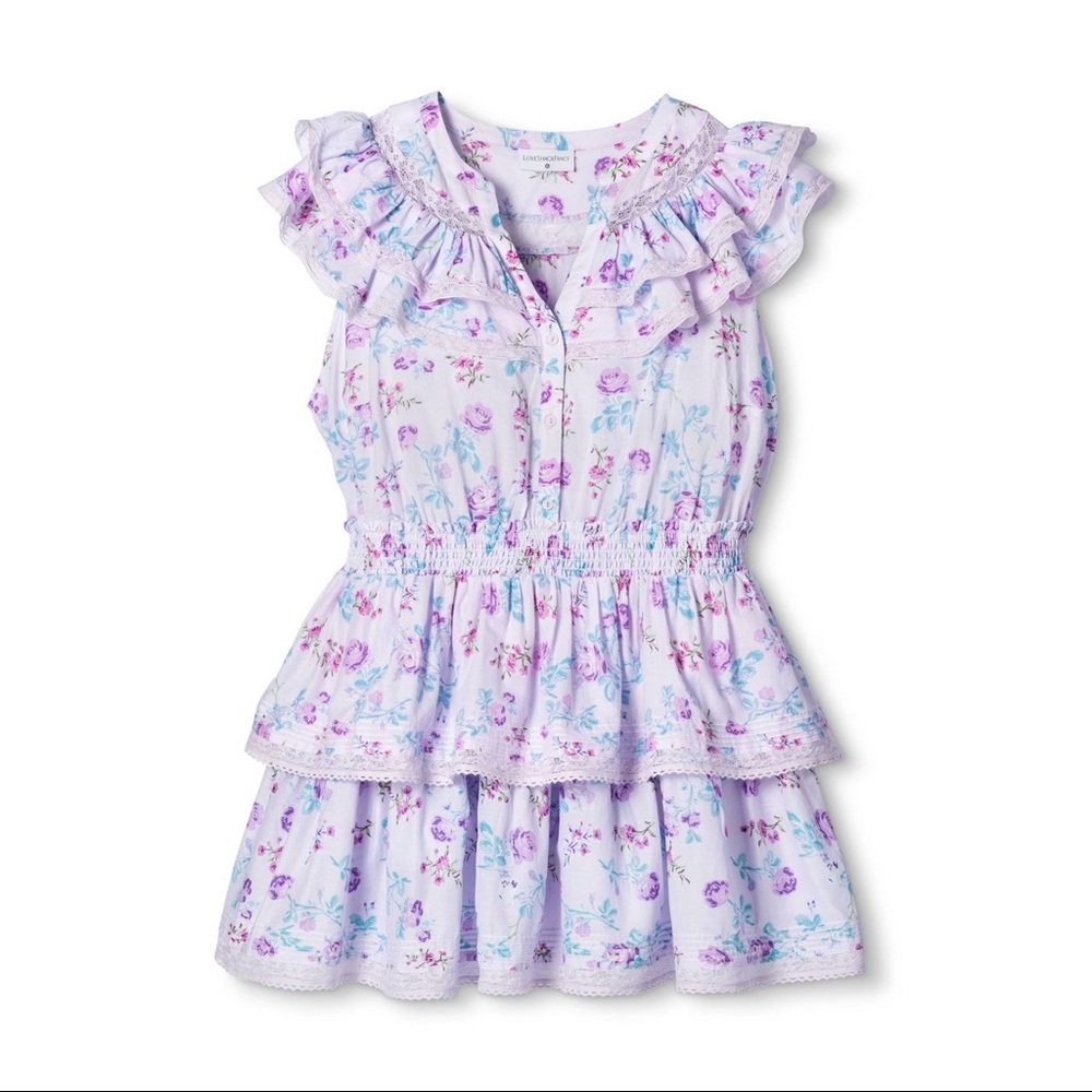 LoveShackFancy for Target Lou Double Ruffle Dress